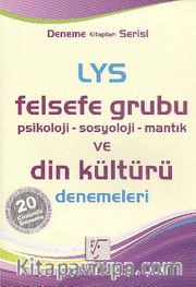 LYS Felsefe Grubu Psikoloji-Sosyoloji-Mantık ve Din Kültürü Denemeleri