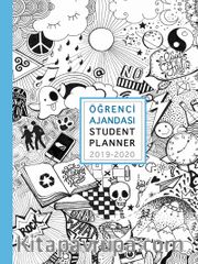 Emojis Student Planner 2019-2020 Öğrenci Ajandası (Kod:3053)