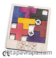 Montessori Ahşap Zeka Oyunları / w-Sliding Puzzle 1 