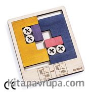 Montessori Ahşap Zeka Oyunları / w-Sliding Puzzle 2 