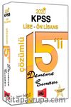 2020 KPSS Lise Ön Lisans 15'li Çözümlü Deneme Sınavı