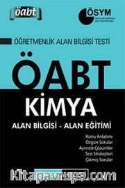 2014 KPSS ÖABT Kimya Konu Alan Bilgisi - Alan Eğitimi