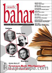 Berfin Bahar  Aylık Kültür Sanat ve Edebiyat Dergisi Mayıs 2016 – 219. Sayı