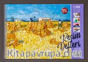 Bookinzi 130gr. 25 yaprak 25x35 Resim Defteri (Duralit Arka Kapaklı)