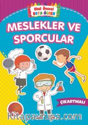 Okul Öncesi Boya-Öğren / Meslekler ve Sporcular