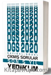 2020 DGS Sayısal Sözel Bölüm Son 5 Yıl Çıkmış Sorular