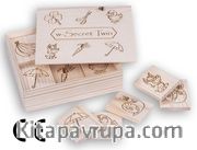 Montessori Ahşap Zeka Oyunları / w-Secret Twin