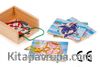 Montessori Ahşap Zeka Oyunları / w-Lace Animal