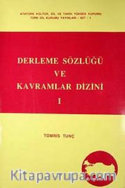 Derleme Sözlüğü ve Kavramlar Dizini I