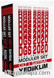 2020 DGS Sayısal Sözel Konu Anlatımlı Modüler Set