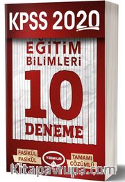 2020 KPSS Eğitim Bilimleri Tamamı Çözümlü 10 Deneme Sınavı