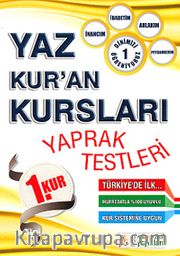 Yaz Kuran Kursları Yaprak Testleri 1. Kur / Dinimizi Öğreniyoruz 1