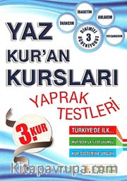 Yaz Kuran Kursları Yaprak Testleri 3. Kur / Dinimizi Öğreniyoruz 3