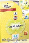 3.Sınıf Fen Bilimleri Dıt Test