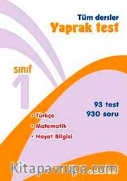 1. Sınıf Tüm Dersler Yaprak Test