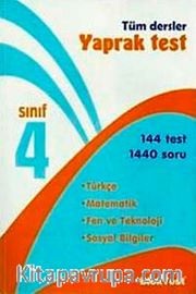 4. Sınıf Tüm Dersler Yaprak Test