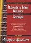 İktisadi ve İdari Bilimler Sözlüğü