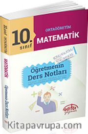 10. Sınıf Ortaöğretim Matematik Öğretmenin Ders Notları