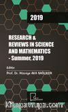 Research and Reviews in Science and Mathematics - Summer 2019
