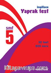 5. Sınıf İngilizce Yaprak Test