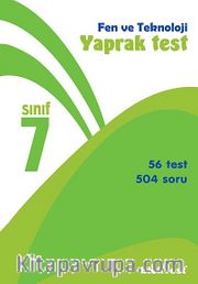 7. Sınıf Fen BilimleriYaprak Test