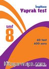 8. Sınıf İngilizce Yaprak Test