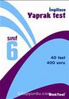 6. Sınıf İngilizce Yaprak Test