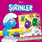 Şirinler - Hikayeli Boyama / Şirin Salatası
