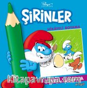 Şirinler Hikayeli Boyama / Sihirli Yumurta