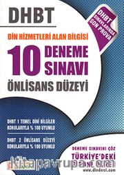  DHBT 10 Deneme Sınavı Önlisans Düzeyi