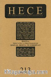Sayı:213 Eylül 2014 Hece Aylık Edebiyat Dergisi