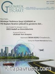 Gümrük ve Ticaret Dergisi Sayı:2 Kasım-Aralık 2013