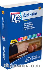 2015 KPSS Özel Hukuk 
