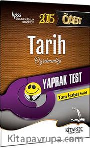 2015 KPSS ÖABT Tarih Öğretmenliği Yaprak Test / Tam İsabet Serisi