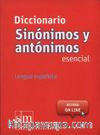 Diccionario Sinonimos y Antonimos Esencial