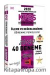 2020 KPSS Eğitim Bilimleri Ölçme ve Değerlendirme, Öğrenme Psikolojisi Tamamı Çözümlü 40 Deneme