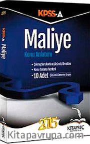 2015 KPSS A Maliye Ayrıntılı Konu Anlatımlı