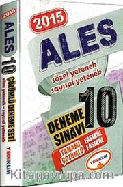 2015 ALES Sözel Yetenek-Sayısal Yetenek Tamamı Çözümlü 10 Fasikül Deneme