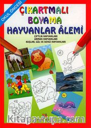 Çıkartmalı Boyama Hayvanlar Alemi - Okul Öncesi