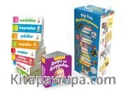 Bilgi Dolu Minik Kütüphanem (9 Kitap - İngilizce Destekli – Mavi Kutu)