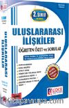 AÖF Uluslararası İlişkiler 2. Sınıf  Güz Dönemi (3. Yarıyıl) Öğreten Özet ve Sorular (AF-123-ULS)