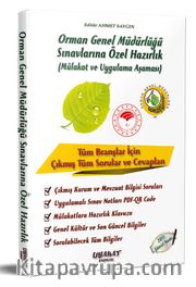 Orman Genel Müdürlüğü Sınavlarına Özel Hazırlık - Mülakat ve Uygulama Aşaması (Tüm Adaylar İçin) 2019 Alımları İçin Özel Kaynak