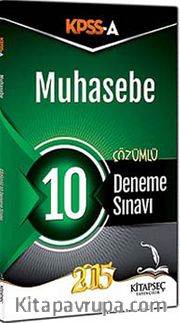 2015 KPSS-A Muhasebe 10 Çözümlü Deneme Sınavı