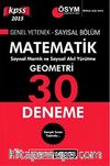 2015 KPSS Matematik - Geometri 30 Deneme Genel Yetenek-Sayısal Bölüm
