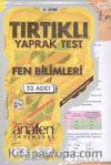 6. Sınıf Fen Bilimleri Tırtıklı Yaprak Test