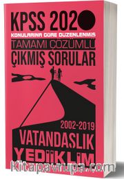 2020 KPSS Vatandaşlık Tamamı Çözümlü Konularına Göre Çıkmış Sorular