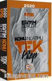 2020 KPSS Eğitim Bilimleri Tek Kitap Konu Anlatımı