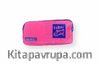 Pıano Çift Bölmeli Neon Kalem Çantası Koyu Pembe (Klc010)