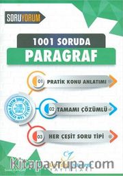 1001 Soruda Paragraf Tamamı Çözümlü Konu Anlatımlı Soru Bankası