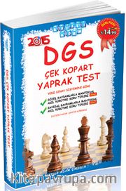 2015 DGS Çek Kopart Yaprak Test